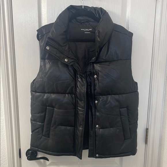 Marc New York Jackets & Blazers - Marc New York Quilted Black Puffer Vest